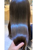 髪質改善＊ロングレイヤーグレーベージュ＊美髪【Zina船橋】
