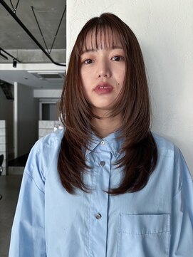 ゴブンノロク(GOBUN NO ROKU) 韓国風レイヤーカット×メルティカラーで叶えるモテ髪髪質改善