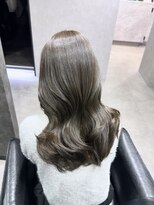 エースヘアー(A.hair)&nbsp;アッシュグレージュ/レイヤーカット/高濃度水素髪質改善