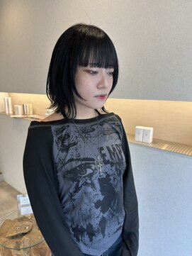 ウタリ(utari) レイヤーボブ×艶髪【難波 桜川/髪質改善】