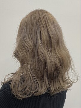 デート(DATE) ダブルカラーミルクティーベージュカラーケアブリーチハイトーン