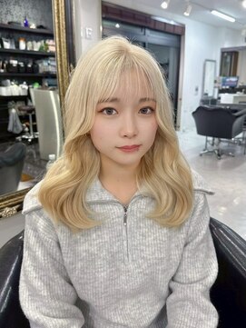 ヌク(Nuku.) ブロンド＿髪質改善トリートメント＿ロング