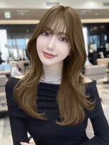 エインアンリー 明治神宮前(AIN.ANLY.)&nbsp;イメチェン/ハッシュカット/フルバング/似合わせカット/韓国ヘア