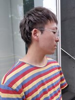 オーオシカシカスペース(OOO YY Space)&nbsp;ミニマレット×グレージュ