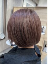 ティエナビューティー(TIENA BEAUTY)&nbsp;ワインレッド/暖色カラー/赤髪/ボブ/チェリーレッド