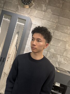 フランクスバーバーリベラルド 横浜(FRANK'S BARBER LIBERALD) MEN’S HAIR/テーパースパイキーショート/ピンパーマ　S