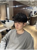 20代メンズシャドウパーマ