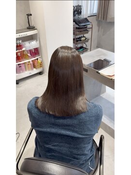 アイニティ 江坂(Inity) ミディアム×レイヤーカット[髪質改善/江坂/ダメージレス]