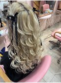大人かわいいヘアアレンジ20代30代40代☆髪質改善【Pink】