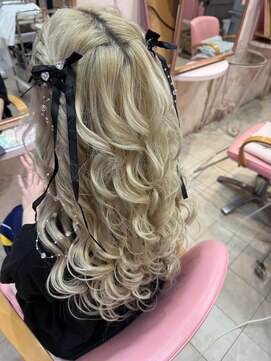 ミーネピンク 行徳店(Miene Pink) 大人かわいいヘアアレンジ20代30代40代☆髪質改善【Pink】