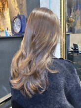 オルソーヘアー(orso hair)&nbsp;orso hair x シナモンベージュ×レイヤーカット