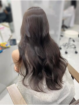 ハピネス クローバー 学園前店(Happiness CLOVER) 透明感カラー　くびれ巻き　髪質改善