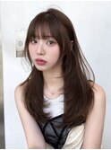 似合わせカット/ミディアムレイヤーカット/大人ガーリー/福岡