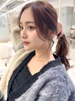 エジョン 三鷹店(Aejon)&nbsp;三鷹レイヤーカット韓国ダブルカラー顔周り前髪カットボブ