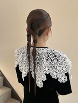 ジジ インターパーク 宇都宮(Gigi)&nbsp;ツイン編みおろし/タイト編みおろし/お呼ばれヘア