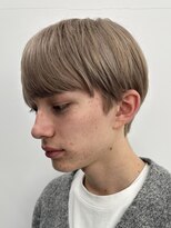 ウィル バイ ブラウン(Vir by Brown)&nbsp;マッシュ/ハイトーン/ベージュ系/藤沢美容院