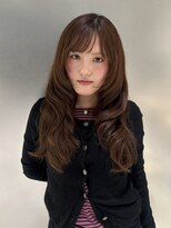 ゼスト ジグ(ZEST ZIGU) レイヤー平成巻き髪スタイル チョコブラウン