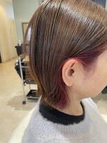 アメイジングヘアー 美沢店(AMAZING HAIR)&nbsp;イヤリングカラー×ピンク