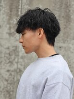 ハニー(HONEY)&nbsp;縦落ちツイスパ/ツイストスパイラルパーマ/岡崎メンズパーマ