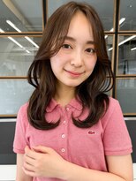 ソア 渋谷(soar) 前髪なしくびれレイヤーカット渋谷髪質改善カラー