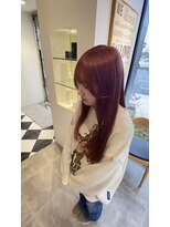 アース 名取店(HAIR&MAKE EARTH)&nbsp;チェリーピンク