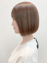 ヘアスタジオルース(HAIR STUDIO LUZ)&nbsp;40代50代60代の大人ボブ/白髪ぼかしハイライト/堀江/北堀江