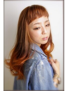 ワークス(WORKS) バングで遊ぶ玄人ロング！！