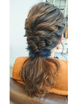 クッキー ヘアーアンドメイク(COOKIE Hair&Make)&nbsp;【COOKIE 】ゆるふわ編みおろし