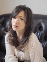 グロッシー(GLOSSY) 色素薄い系グレージュカラー