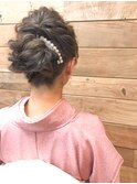 ▼着物ヘアアレンジ