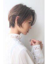 ノーヴェ(Nove)&nbsp;〈Nove〉大人ハイライト×前髪長めの前下がりショート