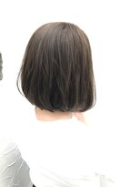 ロンド シャルム 吉祥寺(Lond charme) Londcharme【千田大地】お客様スタイル☆グレー×ナチュラルボブ