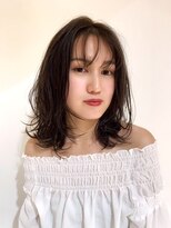 ボアソルテ(Boa Sorte)&nbsp;シースルーバングのミディアムレイヤー