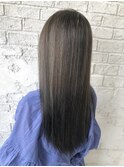 グレージュ_グラデーションカラー_伸ばしかけ【池袋】1002