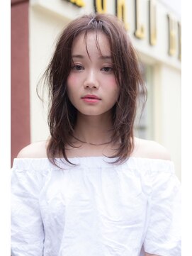 ケイト(kate) 【kate】大宮　マロングレージュ×ゆるふわミディ