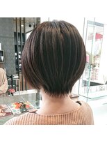 アース 富谷店(HAIR & MAKE EARTH) ショートボブ×ナチュラルハイライト