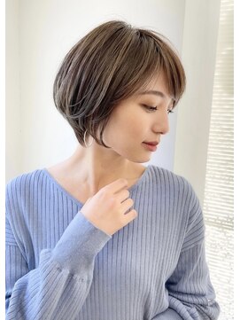 ミチオ ノザワ ヘアサロン ギンザ(Michio Nozawa HAIR SALON Ginza) 似合わせカット　くびれショート【瀧上丈司】