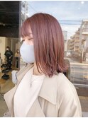 くすみピンクベージュ◎//田村輝