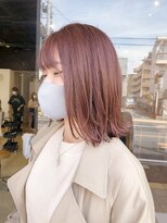 くすみピンクベージュ◎//田村輝