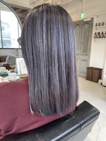 リアン(Lien)&nbsp;Lien☆エアータッチバレイヤージュ×パープルアッシュ