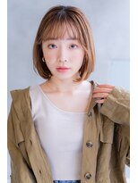 アルテ(ARTE)&nbsp;【ARTE】表参道/青山　ミニボブ/ミルクティーカラー