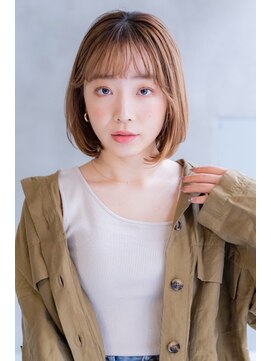 アルテ(ARTE) 【ARTE】表参道/青山　ミニボブ/ミルクティーカラー