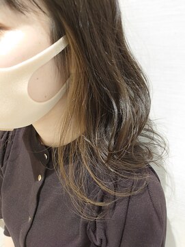 アッシュ 清瀬店(Ash) 【イヤリングカラー】ベージュ系カラー　Ash清瀬　大嶋