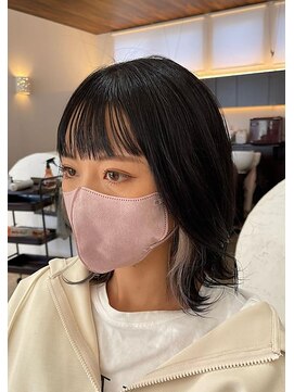 リッシュ 四街道店(Lish) ホワイトベージュインナーカラー