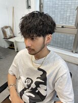 フィフス 原宿(fifth) 波巻きスパイラルツイストスパイラルパーマツーブロックパーマ