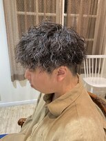 ハシゴ(hasigo.) 大阪ツイストスパイラルパーマ　大阪メンズパーマ