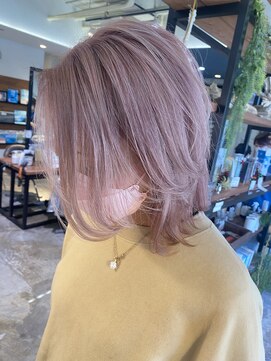 アンドライフ 市原店(AND LIFE) ホワイトピンク／ペールピンク／ケアブリーチ／ブリーチリタッチ