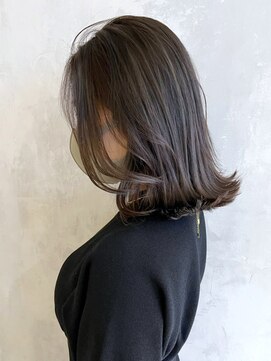 アイティーバイアルバム 藤沢店(IT by ALBUM) ミディアム_チェリーブラウンフェミニンロング_ba404852