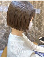 ロンドアベニール 北千住(Lond avenir)&nbsp;髪質改善　綺麗なラインのボブ　西田大樹