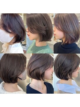 アフロートリノ(AFLOAT Leino) 小顔ヘルシーレイヤースタイル透明感カラー【修】20代30代40代